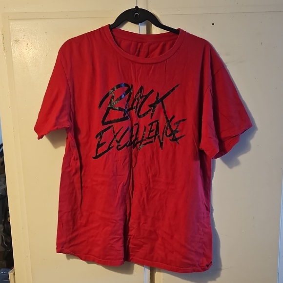 The Unbranded Brand Other - Unbranded Red Graphic T-Shirt, Men's, Size L